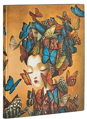 Madame Butterfly Ultra Lined Softcover Flexi Journal