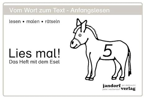Lies mal! Heft 5: Vom Wort zum Text - Anfangslesen