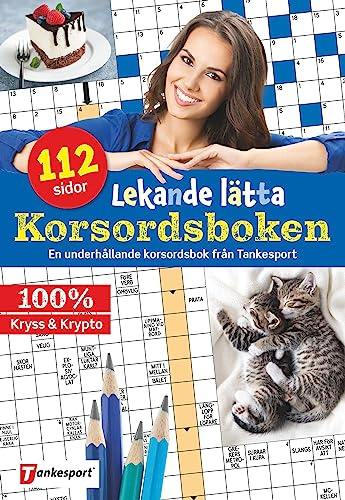 Lekande lätta korsordsboken