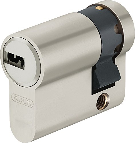 ABUS EC660 Profil-Halbzylinder Länge (a/b) 10/30mm (c=40mm) mit 3 Schlüssel, mit Sicherungskarte