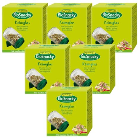 Rapunzel Keimglas bioSnacky (6 x 1 STK)