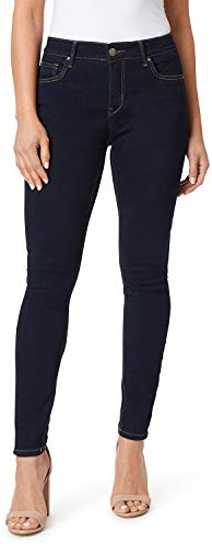 Angels Forever Young Women's 360 Sculpt Skinny Mid-Rise Jeans, Rinse, 8