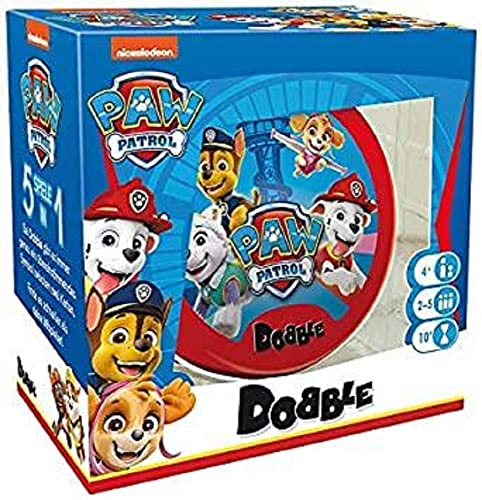 Zygomatic, Dobble Paw Patrol Jeu de Cartes pour Enfant 2 à 5 Joueurs à partir de 4 Ans et Plus 10 Minutes en Allemand