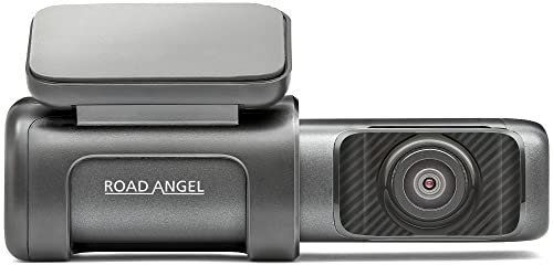 Road Angel Halo Ultra 4K In Car Camera Dash Cam Front - Dashcam Front - Night Vision Dashcams for Cars - Car On-Dash Mounted Cameras with Supporting App - Dash Cam Front, Black