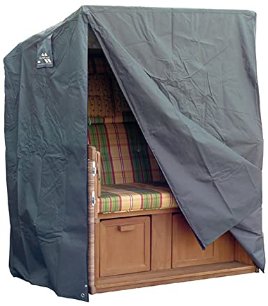 Telo protettivo per poltrona da spiaggia, in tessuto Oxford 600D e rivestimento in PVC, impermeabile, resistente all'inverno, copertura per poltrona da spiaggia con resistente ai raggi UV