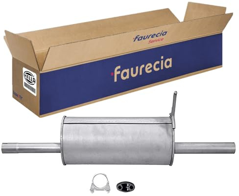 HELLA 8LD 366 028-131 Endschalldämpfer - Easy2Fit® Kit - hinten - einteilig | Kompatibel mit: DACIA LOGAN, SANDERO, RENAULT LOGAN I