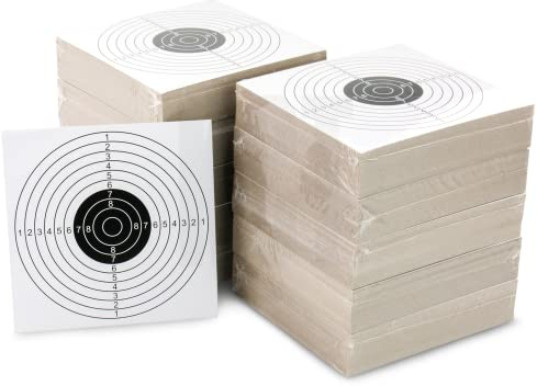 KCT 1000 x 14cm Replacement Shooting Target Card 250gsm Practice Airsoft Air Gun Rifle