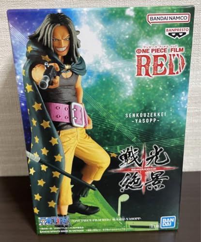 Banpresto - One Piece Film Red - Yasopp, Bandai Spirits Senkozekkei Figure