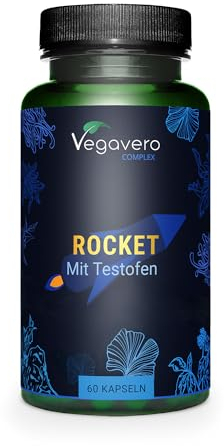 Integratore per UOMO | Alto Dosaggio | Ginseng, Maca, Fieno Greco, L-Arginina, Zinco, Ashwagandha | 60 Capsule | Senza Additivi | Vegan | Vegavero®