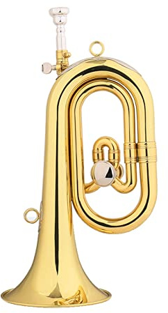 Instrumento de Latão Tecla C Bugle Call Trompeta Banda De Música Cuerno De Tormenta Estudiante Principiante Uso De Banda De Viento Bugle