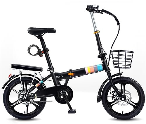 Faltrad Klapprad, 16/20/22 Zoll Mountainbike, Komfortables Leichtgewicht, Faltbares Herren- Und Damenfahrrad Für Pendler In Der Stadt