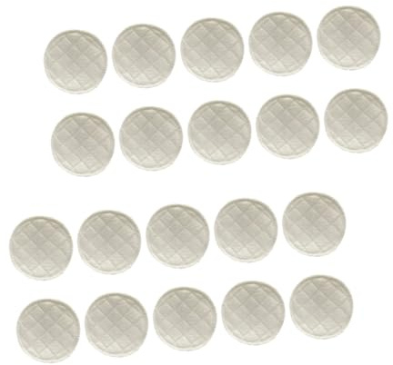 HONMEET Coussinets Respirante 20 Pièces en Coton D'allaitement Lavables Protection Anti-fuites pour Maternité et Allaitement Confortable