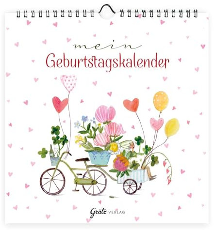 Grätz Verlag - Silke Leffler - Geburtstagskalender GK 11110 - Auf ins Glück -