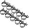 10 teile/satz Schlauchschellen Edelstahl Schwere T-Bolzen Mini Kraftstoffleitung Rohrschellen 6mm-20mm(13-15Mm)
