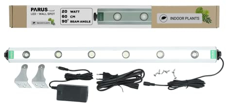 Parus by Venso Wall Spot 60cm, Abstrahlwinkel 90°, LED Wachstumslampe, Grow Light für Zimmerpflanzen und Grünpflanzen, Fassaden- und Wandbegrünung