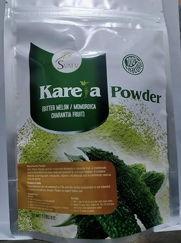 SVATV Karela Pulver | Bitter Melonone | Momordica Charantia | Bitter Melon | Gut F�r Die Haut | Glutenfrei � 227g