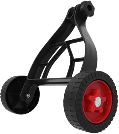 Roue de Support pour Bordures, Fixation de Roues de Support Réglables avec Roues de 4,7, Ajustement Universel pour Débroussailleuse électrique de 0,98 à 1,1