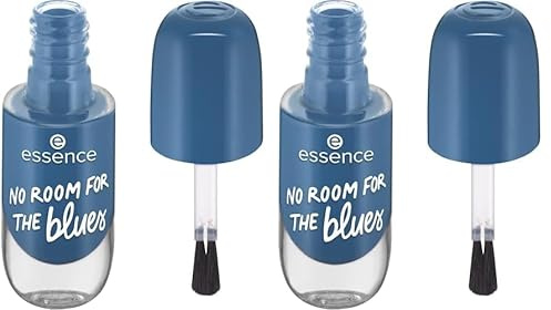 Essence - Vernis à Ongles Gel Nail Colour - 74 NO ROOM FOR THE blues (Lot de 2)