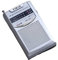 Raypow Radio portatile, radio transistor su FM, borsa portatile, funziona con 2 batterie AA, piccola radio tascabile, radio FM, altoparlante potente, uso interno ed esterno (argento)