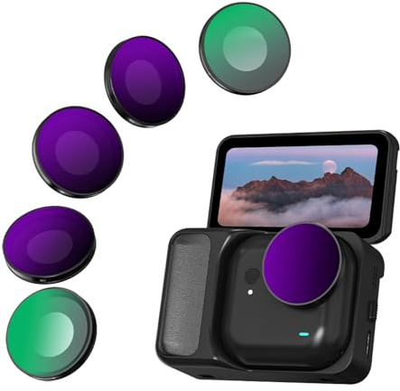 Suitable for Insta360 Go Ultra Camera Filters, UV/CPL/ND8/ND16/ND32 Camera Lens Filter Set, ND Light Reduction Polarizing Lens for Insta360 Go Ultra Accessories (CPL)