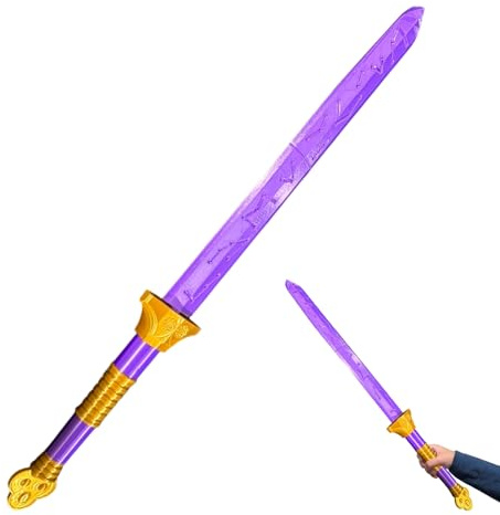 Generico Spada per Anime Giocattolo, Cinema Cosplay Oggetti Accessoris, Gioco di Ruolo Fantasy Oggetti da Collezione Animes, Arma Cosplay Accessorio Fantasy, per Carnevale Mascherate Travestimenti