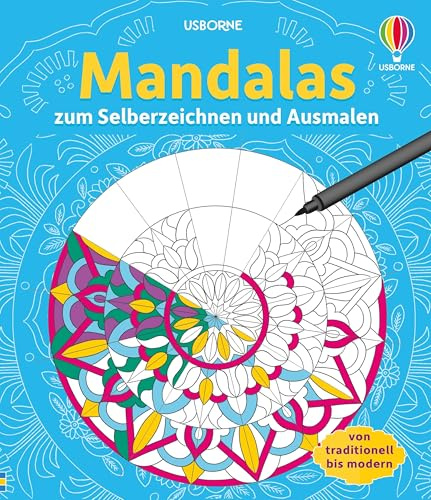 Mandalas zum Selberzeichnen und Ausmalen: von traditionell bis modern - altersgerechte, interaktive Reise in die Welt der Mandalas - für Kinder ab 7 Jahren