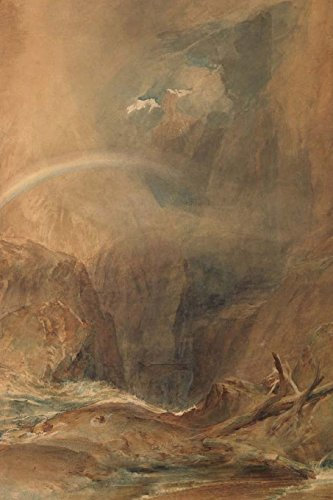 Devil's Bridge, Saint Gotthard's Pass, William Turner: Journal (notebook, composition book) 160 Lined / ruled pages, 6x9 inch (15.24 x 22.86 cm) Laminated
