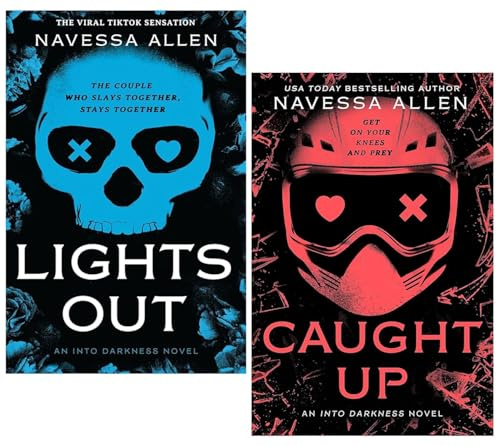 An Into Darkness Series By Navessa Allen 2 Books Collection Set (Lights Out & Caught Up)