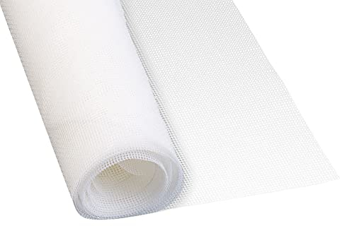infactory Mückenschutz: Insektenschutzgitter aus UV-beständigem Fiberglas, 100 x 250 cm, weiß (Fliegengitter für Fenster, Fliegengitter für Fenster-Rahmen, Motten)