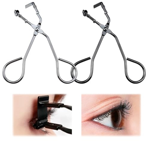 4 Pack Mini Eyelash Curler, Precision Curl Control for Short Lashes, Fits All Eyelash Shapes Small Segmented and Precision Press Tool for Dramatic Lash Look