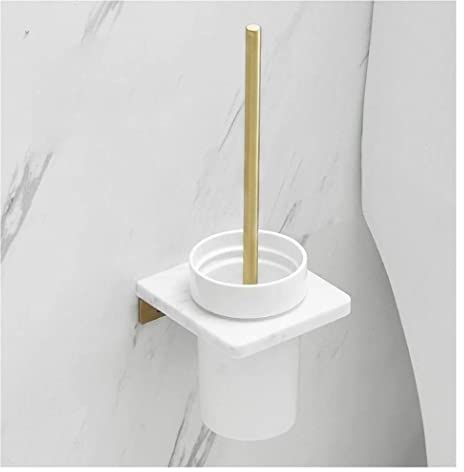 Brosse Toilettes Wc Balayette Wc Brosse De Toilette Et Ensemble De Support, Brosse De Toilette Salle De Bain WC Suspendu Mural, Ensemble De Brosse De Nettoyage De Toilette Pour Le Nettoyage Des Toilet