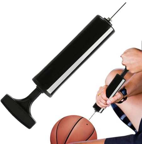 Bomba de aire de baloncesto, bomba de voleibol de mano, bomba de aire de inflado rápido, inflador de pelota deportiva, bomba de aire compacta portátil para balón de fútbol, voleibol, baloncesto