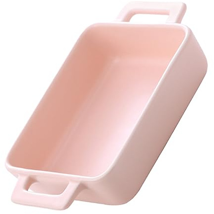 TIDTALEO Baked Rice Bowl Baking Pan Ceramic Kitchen Practical Baking Tool for Oven Convenient Household