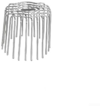 Protector de tubería de drenaje de malla de acero inoxidable, tapa de línea antibloqueo de techo para exteriores, cubierta de drenaje de balcón para tubo de drenaje al aire libre (para tubo de 125 mm)