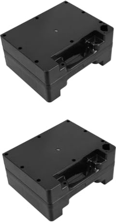 DIYEAH 2 Pièces Boîtier Batterie Plastique pour Fauteuil Électrique Support de Batterie Résistant Boîte Vide Renforcée Accessoire Fauteuil Électrique Installation Facile