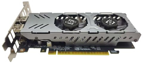 51RISC GTX 750 4GB GDDR5 LP Graphics Card, 4X HDMI Ports, Low Profile/Slim Design with Full & Half Height Bracket, for Multi Display Business/Office/Home Theater PC (GTX 750 4G LP)