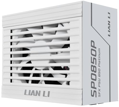Lian Li SP Series Platinum 80 PLUS Platinum Netzteil, SFX, vollmodular, PCIe 5.1, ATX 3.1 - 850 Watt, wei?