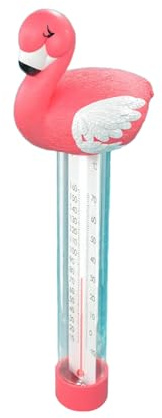 Präzises Wassertemperaturmessgerät für Pools und Bäder in Tierform, auf Oberflächen schwimmt Kunststoff Thermometer Kunststoff Schwimmbad Thermometer