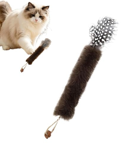 Silvervine Toys för | Interaktiv teaser kattunge kattmynta leksak | inomhus kattmynta pinnar – för födelsedag kattunge husdjur inomhus lindra tristess tänder rengöring tuggberikning