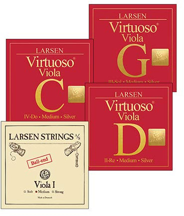 VIRTUOSO SOLOIST Violasaiten SATZ von Larsen