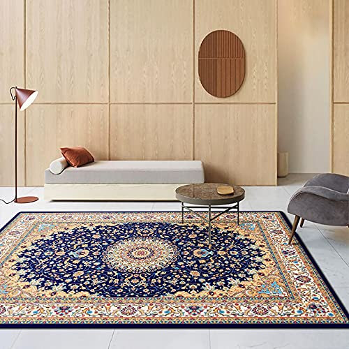 NW Alfombra grande, estilo vintage, diseño abstracto, alfombra de sala de estar, alfombra de felpa, alfombra tradicional, decoración del hogar, 120 x 200 cm