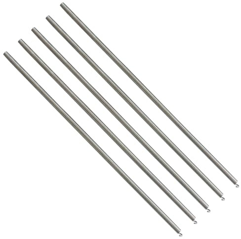 Molla piegatubi interna 5pcs 1.1M Molla Curvatubi per piegare tubi rame PVC Multistrato Molla Piegatubi per piegatrice Tubi Idraulici Elettrici Condizionatori Manuale Acciaio Alluminio (9mm)