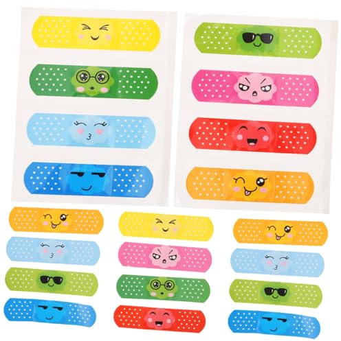 SEWOART Apósitos Adhesivos De Dibujos Animados Para Heridas Infantiles 40 Unidades, Banda Elástica Transpirable y Adhesivo Para Cuidado Diario y Viaje, Material Pe Seguro Para Niños