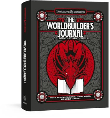 The Worldbuilder's Journal of Legendary Adventures (Dungeons & Dragons): 365 Questions to Help You Create Mythical Characters, Storied Worlds, and Unique Campaigns