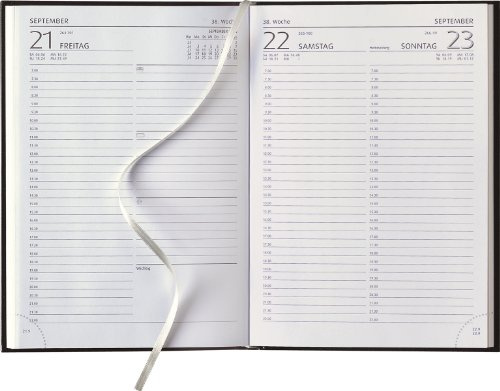 Buchkalender Balacron schwarz 2011