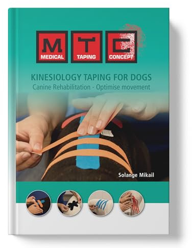 Kinesiologie Taping für Hunde: Ein Leitfaden zur Linderung von Schmerzen und zur Optimierung der Bewegung bei Hunden | Canine Rehabiliation Book