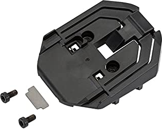 Bosch PowerTube battery vertical mounting plate kit, including mounting plate, 2 x cylinder screw M4x8, locking clamp, 2 x springs (ebike replacement part)