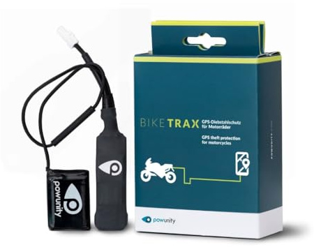 BikeTrax Traceur GPS Vélo Électrique - Compatible avec 95% des Marques, Protection Contre Le Vol Puissante, Suivi en Temps Réel Via App iOS et Android, Inclus : Système d’Alerte et Carte SIM