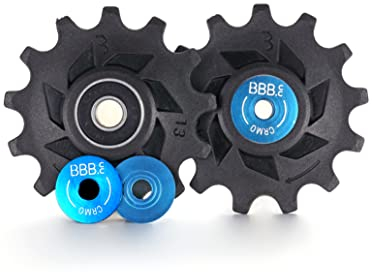 BBB Puleggia per deragliatore da ciclismo, 13 denti, posteriore, Shimano a 12 velocità, ruote di sostegno per bici da strada urbana e MTB, per ragazzi, 13T BDP-09