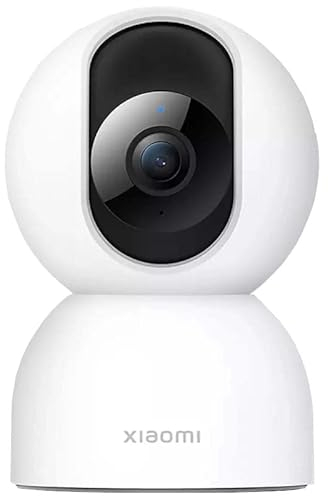 Xiaomi Smart Camera C400 Telecamera di Sorveglianza WiFi 2K, Rilevamento Umano Intelligente, Visione Notturna, Audio bidirezionale, Bianco